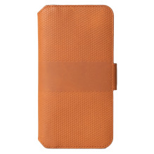 „Krusell Leather PhoneWallet“ konjakas „Samsung Galaxy S22+“ (62468)