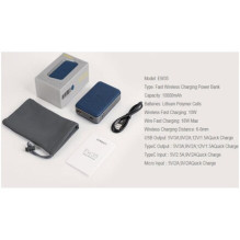 Orsen EW35 Wireless Power Bank 10000mAh juoda