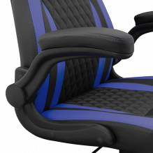 Žaidimų kėdė White Shark BLUE DERVISH K-8879 juoda / mėlyna