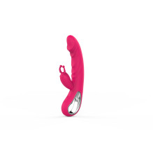 Erolab Cheeky Bunny G-spot &amp; Clitoral Massager Rose Pink (ZYCP01r)