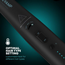 Revamp ST-1700X-EU2 Progloss Liberate Cordless Ceramic Compact Hair Straightener Black