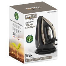 PETRA PF01483VDEEU7 2600W Steam Station Black and Platinum