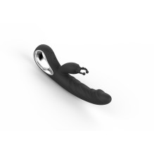 Erolab Cheeky Bunny G-spot &amp; Clitoral Massager Black (ZYCP01b)