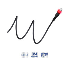 Subsonic Supersoft Charging Cable USB-C for PS5 / Xbox / Switch
