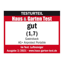 „Gastroback 20101“ nešiojamas oro valytuvas AG+ AirProtect