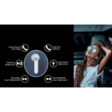 „Tellur Flip True Wireless“ ausinės, juodos