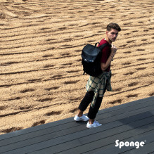 Sponge Tourist Backpack 15,4 black Sponge Tourist Backpack 15,4 black