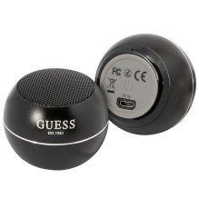 Guess Mini Bluetooth Speaker 3W 4H Black Guess Mini Bluetooth Speaker 3W 4H Black