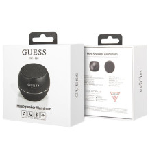 Guess Mini Bluetooth Speaker 3W 4H Black Guess Mini Bluetooth Speaker 3W 4H Black