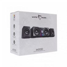 White Shark MOOD GSP-968 RGB Gaming 2.2 Speaker System Black
