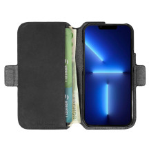 Krusell Leather PhoneWallet Apple iPhone 13 Pro Max black (62396) Krusell Leather PhoneWallet Apple iPhone 13 Pro Max black (62396)
