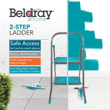 Beldray LA023957SPFEU7 dviejų pakopų kopėčios