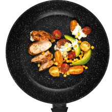 Russell Hobbs RH00490MOB 20&amp;24CM MARMURINĖ KEPTUVĖ - JUODA