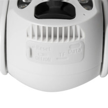 Tellur Smart WiFi Solar Camera P&amp;T 3MP, 2K UltraHD, PIR, 20W solar panel, white