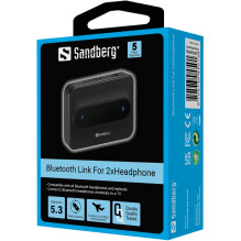 „Sandberg 450-13 Bluetooth“ jungtis dviem ausinėms