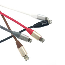 Orsen S31 Lightning Cable 2.1A 1.2m juodas
