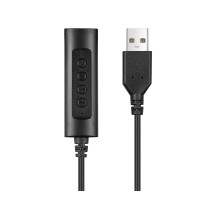 Sandberg 134-17 ausinių USB valdiklis 1,5m