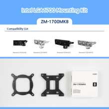 „Zalman ZM-1700MKB Intel“ tvirtinimo komplektas