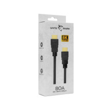 White Shark BOA cable HDMI-HDMI 2.1 M / M 2m 8K@60Hz