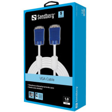 Sandberg 501-61 monitoriaus laidas VGA LUX 1,8m