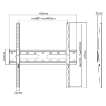 Sbox PLB-2544F-2 (32-70 / 45kg / 400x400)
