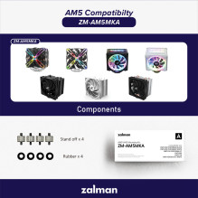 Zalman ZM-AM5MKA AMD tvirtinimo komplektas