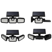 Tracer 47191 Saturn LED solar floodlight with motion sensor