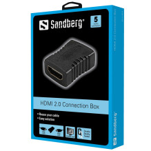 Sandberg 508-74 HDMI 2.0 jungtis F / F Sandberg 508-74 HDMI 2.0 jungtis F / F