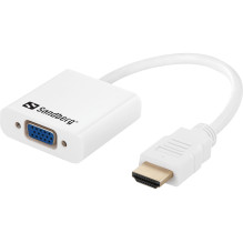 Sandberg 508-77 HDMI į VGA + garso keitiklis Sandberg 508-77 HDMI į VGA + garso keitiklis