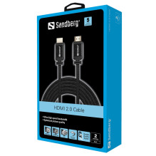 Sandberg 508-98 HDMI 2.0 19M-19M kabelis, 2M