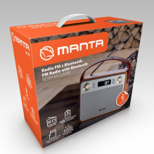 Manta RDI915X FM / BT / USB ausinės
