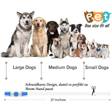 KABB LED Collar for Dogs and Cats Blue