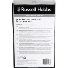 Russell Hobbs RH01519EU7 Geometric cutlery set 16pcs