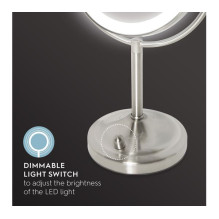 Homedics MIR-8150-EU Makeup Mirror with Led Illumination