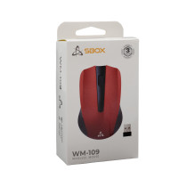 Sbox WM-109 Raudona