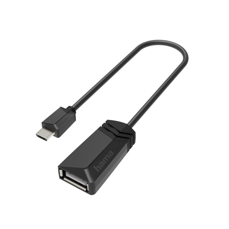Hama 00200308 USB-OTG adapteris, Micro USB kištukas - USB lizdas