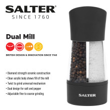 Salter 7612 BKXRAUP dvigubas mechaninis malūnas
