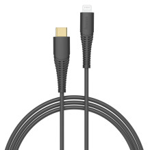 Hama 00201602 įkrovimo laidas, USB-C – žaibiškas 1,5 m juodas Hama 00201602 įkrovimo laidas, USB-C – žaibiškas 1,5 m juodas