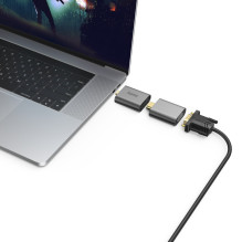 Hama 00200306 6in1 adapteris Connect2Go, USB-C, Mini-DisplayPort, HDMI, VGA