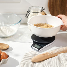 Salter 1089 BCFEU12 elektroninės ąsočio svarstyklės, juodos / baltos