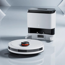 Xiaomi ROIDMI EVE CC dulkių siurblys ir šluostės valiklis su valymo pagrindu, balta pažeista dėžė