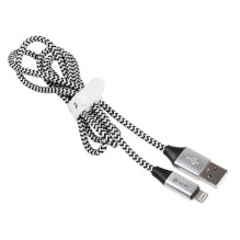 Tracer 46268 Lighting USB 2.0 Iphone AM 1m Black Silver Tracer 46268 Lighting USB 2.0 Iphone AM 1m Black Silver