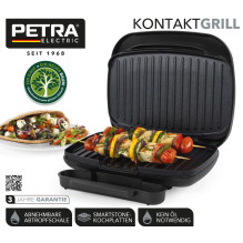 Petra PT4366MBLKVDE Sveikatos grilis juodas Petra PT4366MBLKVDE Sveikatos grilis juodas