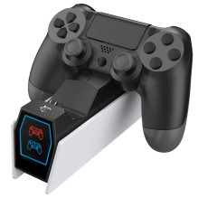 „White Shark PS4-0417 Ringside“ dvigubas įkrovimo dokas PS4 „White Shark PS4-0417 Ringside“ dvigubas įkrovimo dokas PS4