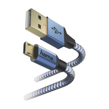Hama 00178289 Cable USB 1,5 m USB 2.0 USB A Micro-USB B Blue Hama 00178289 Cable USB 1,5 m USB 2.0 USB A Micro-USB B Blue