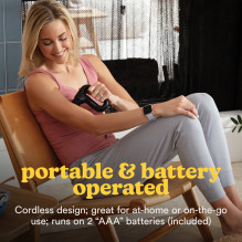 HoMedics HHP-120BK Portable Vibration Massage Gun