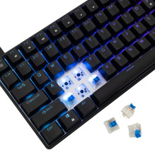 White Shark GK-005121 Hamachi Mechanical RGB / US - Blue SW. White Shark GK-005121 Hamachi Mechanical RGB / US - Blue SW.