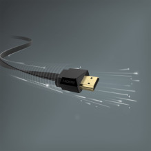 Hama 00205013 Flexi-Slim High-Speed HDMI Cable 4K Plug - Plug, Ethernet 1.5m Hama 00205013 Flexi-Slim High-Speed HDMI Cable 4K Plug - Plug, Ethernet 1.5m