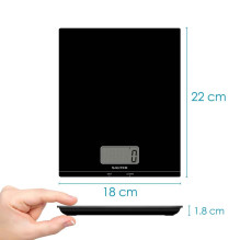 Salter 1172 BKDRCEU16 didelės platformos skaitmeninės virtuvės svarstyklės