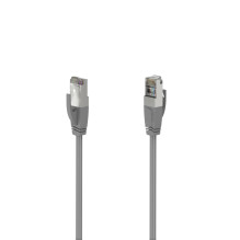 Hama 00200669 CAT5e Patch Cable, F / UTP ekranuotas, 3 M, pilkas